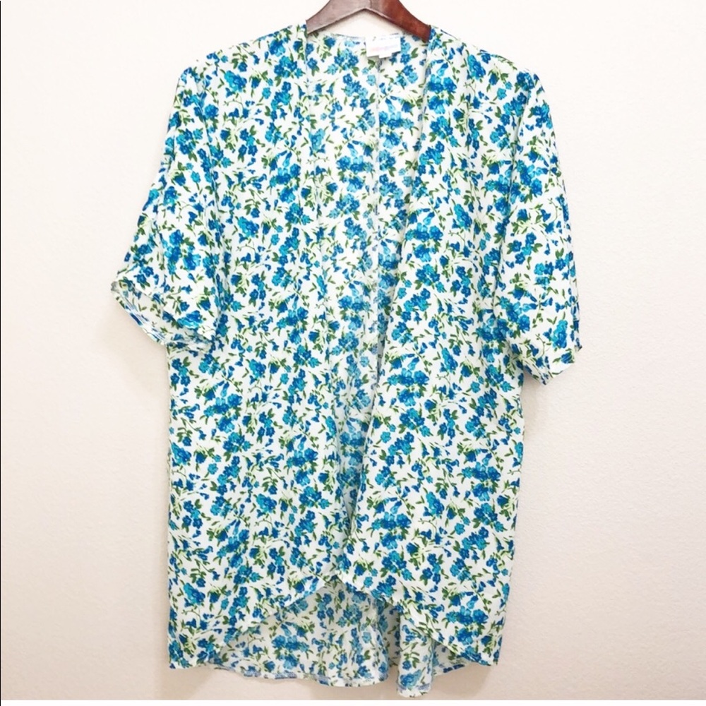 LulaRoe | Women’s Floral Kimono Cover Up 3